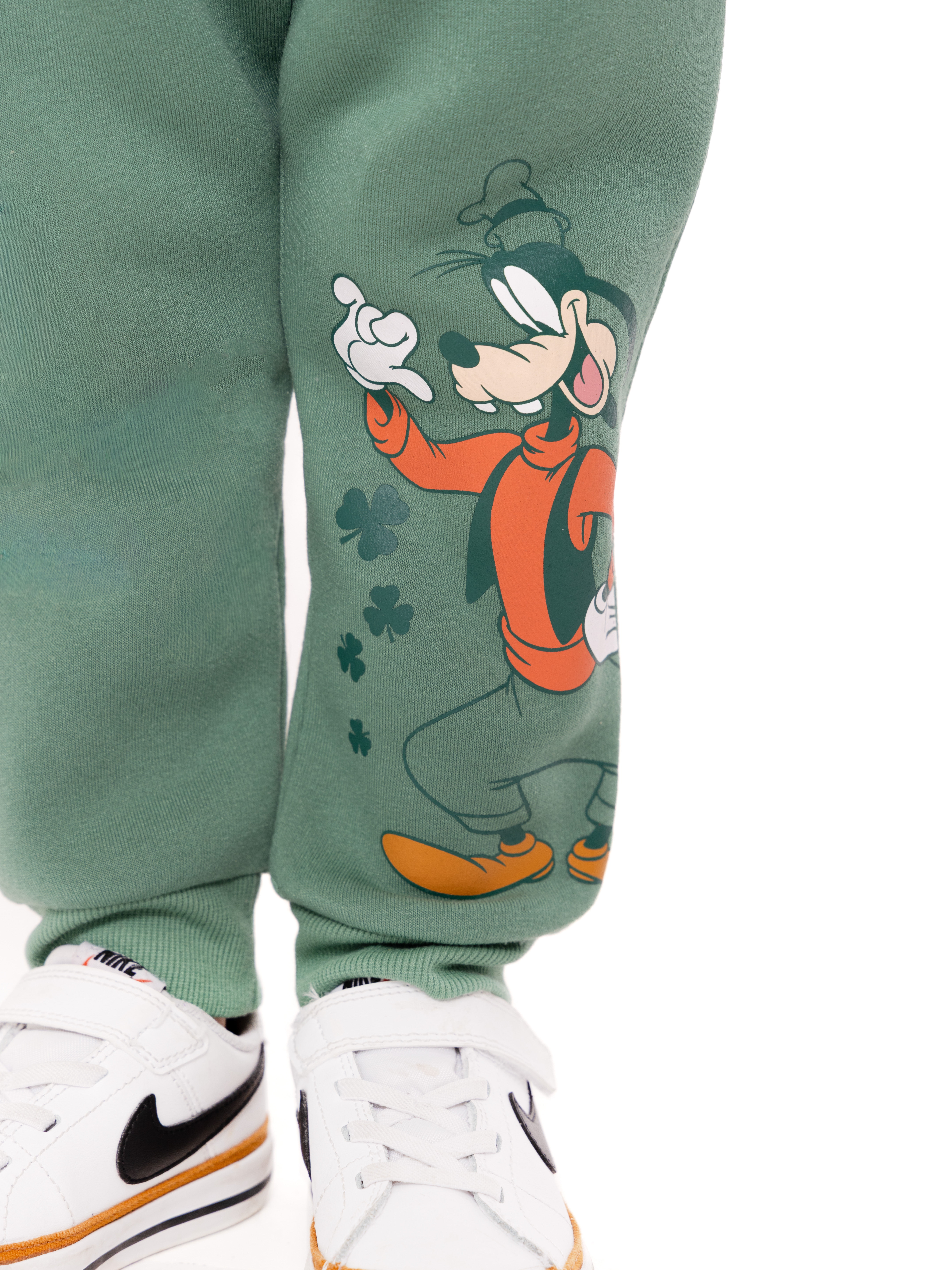 St. Patrick’s Day Mickey & Friends Unisex Toddler Graphic Sweatshirt and Jogger Pants Set, 2-Piece, Sizes 12M-5T