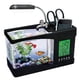 thumbnail image 3 of Mini pecera negra con pecera creativa USB yeacher  acuario, 3 of 7