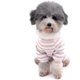 thumbnail image 5 of Acogedor pijama para mascotas de invierno a rayas de algodón para perros pequeños - Ropa para cachorros y gatos - Pijamas para perros - Camisa Yorkshire talla M, 5 of 5