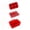 A002- Red, variant on Air Fryer Accessories, Silicone Air Fryer Liners, Air Fryer Rack, Silicone Muffin Pans for Baking, 3-Piece Black Rectangular Set Includes Reusable Silicone Baking Tray, Bacon Hot