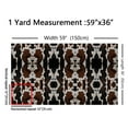 thumbnail image 2 of Cowhide Fabric By The Yard,Upholstery Fabric,Africa Animal Bull Cow Decorative Fabric,Western Farmhouse Milk Cow Highland Cow Theme Indoor Outdoor Fabric,1 Yard, 2 of 5