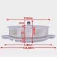 thumbnail image 2 of DA31-00345A RMF-003ASSA Refrigerator Condenser Fan Motor for - Fridge, Replace: 3954921, AP5948644, DA31-00334, 2 of 5