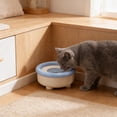 thumbnail image 4 of Automatic Floating Pet Water Bowl for Cats & Dogs | Gentle on Beard, Foolproof to Clean | 1500ml Large Capacity, Dishwasher Safe | Suitable for Small to Medium Pets, 4 of 6