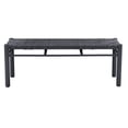 thumbnail image 3 of Banca Exterior Iska Negro Kessa Muebles, 3 of 5