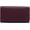 Purple, variant on Womens Large Capacity Genuine Leather RFID Blocking Cellphone Clutch Wallet Accordion Card Holder Organizer Purse Red