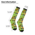 thumbnail image 3 of Gokiu Scooby-Doo Womens Athletic Knee High Socks Outdoor Sport Socks Casual Tube Socks, 3 of 7