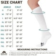 thumbnail image 5 of Plus Size Mojo Compression Stockings for Women & Men 15-20mmHg White, 3X-Large, 5 of 9