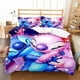 thumbnail image 3 of Disney-Juego de ropa de cama de Stitch, funda de edredón de dibujos animados de Anime, decoración de funda de almohada, funda de edredón para dormitorio, traje de cama, regalo para niños, 3 of 5