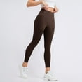 thumbnail image 2 of Riforla Womens Leggings High Waisted Non See Through Workout 4 Way Stretch Squat Proof Comfortable Fitness Slim Fit No Pockets Pants for Women Coffee XXXL, 2 of 6