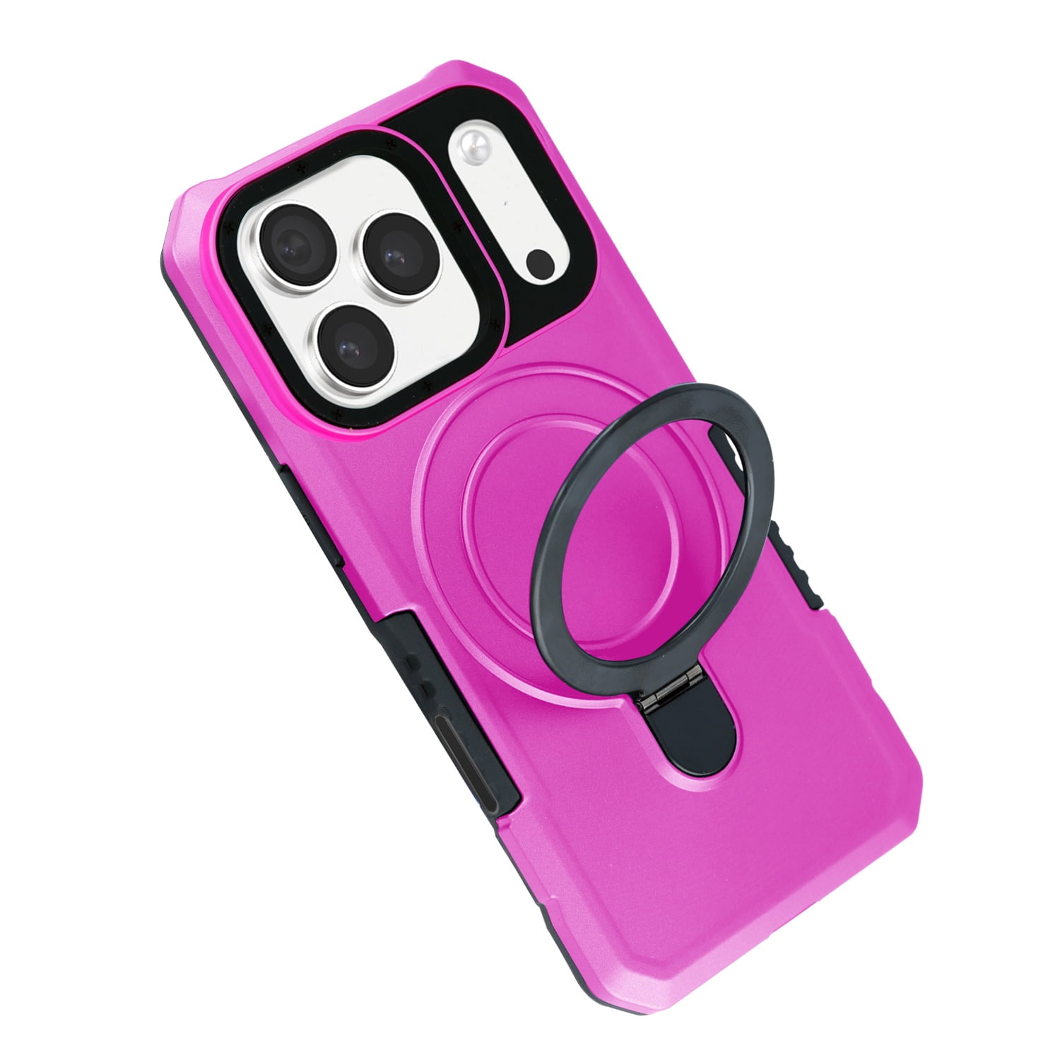 Heavy Duty Hard PC Protective Case for iPhone 17 Pro Max - Pink