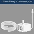 thumbnail image 1 of DC Water Pump USB Pet Drinking Fountain Submersible Pump Automatic Drain, 1 of 8