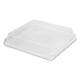 Plastic Dome Lid, 10.75 x 10.19 x 1.63, Clear, 100/Carton Plastic Dome Lid, 10.75 x 10.19 x 1.63, Clear, 100/Carton