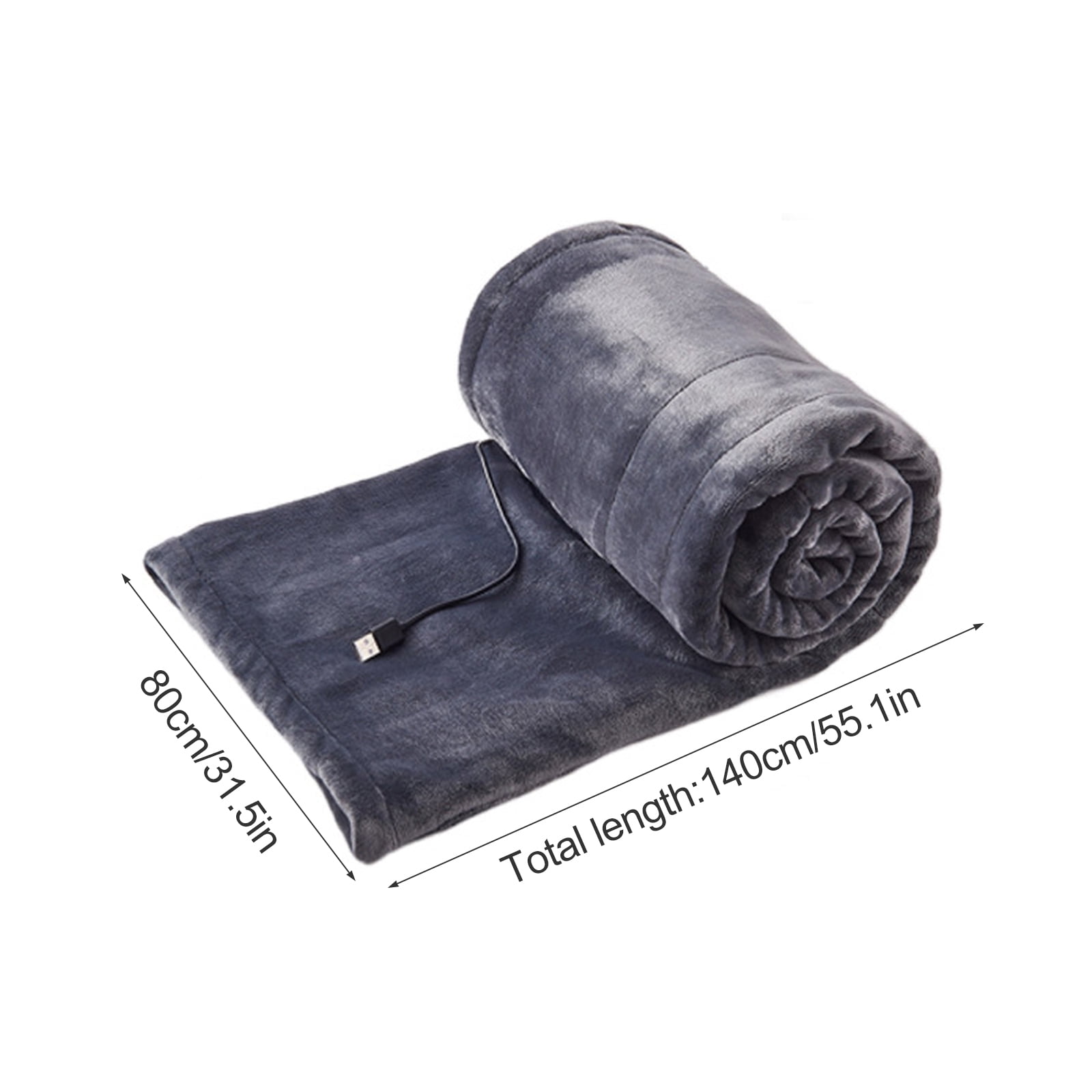 Heated Blanket Electric Throw, USB Electric Blanket Double Warm Home  Supplies,Durable Bed Heater Thermostat,for Long‑term Office Work, Camping,  Hiking, Picnic - Walmart.com