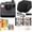 Black, variant on Polaroid Now Instant Camera Bundle - Film, Case, Album & Quality Photo Cloth - Black