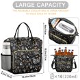 thumbnail image 5 of Halloween Trick or Treat Spooky Icons Womens Lunch Box for Work,Insulated Large Lunch Bag for Tween and Teen,Loncheras Para Mujer,Leakproof Adult Lunch Bag for Work,Beach,Travel,Picnic,Camping, 5 of 7