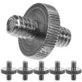 thumbnail image 3 of 20 piezas de tornillos de fijación para cámara, adaptadores de trípode, tornillos de doble cabeza, montaje de 1/4, hierro galvanizado dedicado, 3 of 6