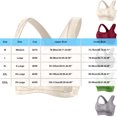 thumbnail image 3 of Levmjia Women's Bras Seamless Wirefree Solid Color Non Steel Comfortable Breathable Bras Everyday Wear Light Support Sports Underwear, 3 of 8