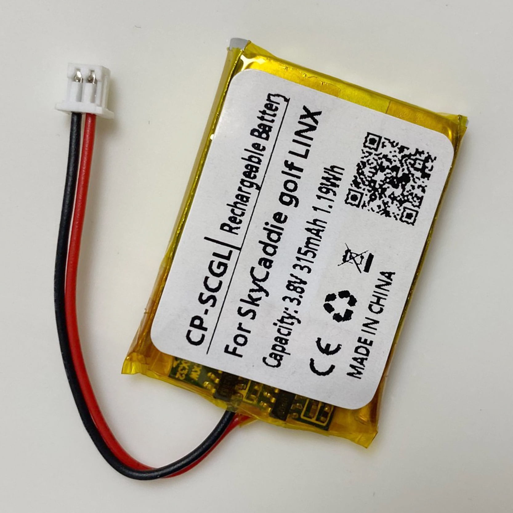 Fit for Skycaddie GPS LINX Smart Watches Rechargeable Lithium Polymer