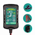 ZGBY Car Battery Charger Maintainer Auto Trickle For Sealed Agm