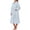 Light Blue, variant on MOSHU Premium Robes for Women Super Soft Cozy Fleece Womens Robe Plush Long Bathrobe with Pockets