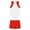 White, variant on Kids Gymnastics Dance Outfit Boys Sport Leotard Athletic Bodysuit Unitard and Booty Shorts Set Blue 8