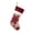 A003- C, variant on Christmas Stocking Black Cat Decor 18 Inch Burlap Plaid Cuff Christmas Decorations for Home Fireplace Mantel Decor Cat Decor for Cat Lovers 1 Pack Hanging Ornament