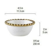 Dinner Plates Set, Modern Gold Accented 16 Piece Plate Set, Elegant Dining for 4, Home Kitchen Accessories, Minimalist Design Plate Collection
