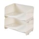 thumbnail image 2 of Portabotellas apilable Estante de almacenamiento Organizador de botellas de agua Apilable Antideslizante Estante de secado de vasos Soporte duradero , 2 tazas y 2 pisos, Blanco BLESIY Titular de la taza, 2 of 8