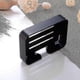 thumbnail image 4 of Soap Dishes Holders Bathroom Soap Holder Shower Wall Mounted Black Soap Dish Storage Holder Aluminum Square|soap Dishes, 4 of 5