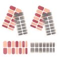 thumbnail image 2 of 6 Sheets Nail Stickers Full Wrap Nail Stickers Self-adhesive Nail Decals, 2 of 9