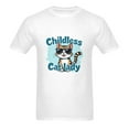 thumbnail image 4 of Childless Cat Lady Funny Cat Lover Premium T-Shirt, 4 of 5