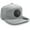 Gray, variant on GYMISH Lifestyle Weightplate Men's Workout Hat with Laser-Vented Design in Various Colors