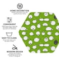 thumbnail image 3 of Pofeuu Funny Sheep Doing Yoga Print Coasters for Drinks, 4Pack PU Leather Coasters, Bar Drink Coasters for Tabletop Protection, Furniture from Damage-Hexagon, 3 of 6