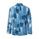 thumbnail image 5 of Puntoco Traje De Mujer Chaqueta De Cárdigan De Frente Abierto Oficina De Viaje Diario Manga Larga Cuello Abierto Blazers Estampados Liquidación Puntoco Puntoco-2381, 5 of 6