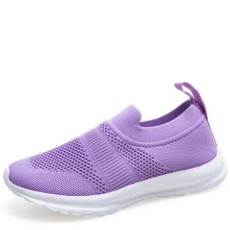 

KBKYBUYZ Women s Shoes Low-top Casual Fly-knit Socks Lightweight Lazy Walking Shoes Women s Shoes Summer Clearance