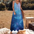 thumbnail image 3 of Magical Underwater Dolphin Scene Sleeveless Dress Dresses Women Summer Women's Summer Clothing, 3 of 9