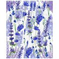 thumbnail image 3 of ABPHQTO Juego de ropa de cama de 3 piezas Funda de edredón de lavanda púrpura con 2 fundas de almohada para la decoración de la habitación del hogar, 3 of 4