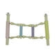 thumbnail image 2 of Escalera de 4 peldaños para loros pequeños, percha para jaula de pájaros, con montaje atornillado, versátil para cacatúas, periquitos y agapornis,, 2 of 8