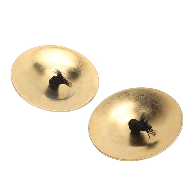 Finger Cymbals, Pure Copper Belly Dancing Finger Cymbals Elastic Finger For Dance Party Holiday
