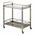 thumbnail image 3 of ACME Matiesen Serving Cart in Antique Brass, 3 of 5
