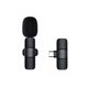 thumbnail image 1 of K1K8 punto de fábrica 2.4G inalámbrico reducción de ruido micrófono lavalier vibrato, 1 of 6