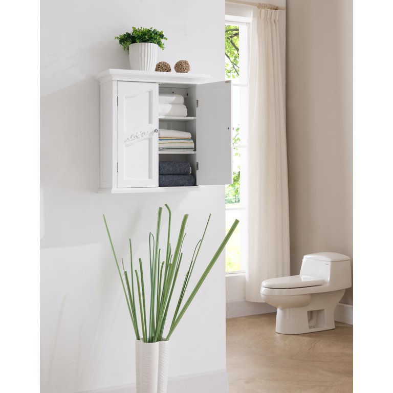 Woen 2 - Shelf Storage Cabinet The Twillery Co. Finish: White