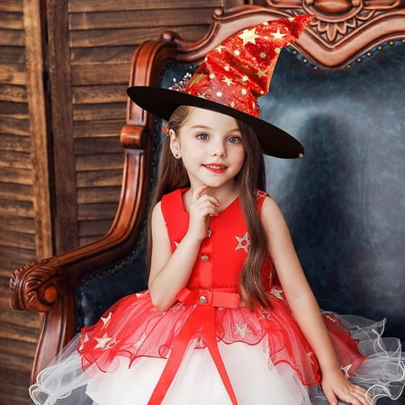 

QISIWOLE Children Baby Girls Middle-aged Children s Gauze Skirt Halloween Cosplay Masquerade Dress summer sale