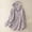 Purple, variant on ZZwxWA Womens Cotton Linen Hoodie Tops, Summer Fashion Hooded Long Sleeve Shirts Button Down Blouses for Women Dressy Casual