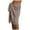 Khaki, variant on RUTAYY Beach Skirt Coverup Wrap Bikini Women Swimwear Tassels Shawl Sunscreen Swimsuit Skirt Solid Color Casual Travel Skirts