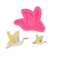 thumbnail image 4 of YongCo White Crane- Animal Silicone Mold Fondant Chocolate Mould DIY Clay Resin Model Cake Decorating Tool Baking Accessories, 4 of 12