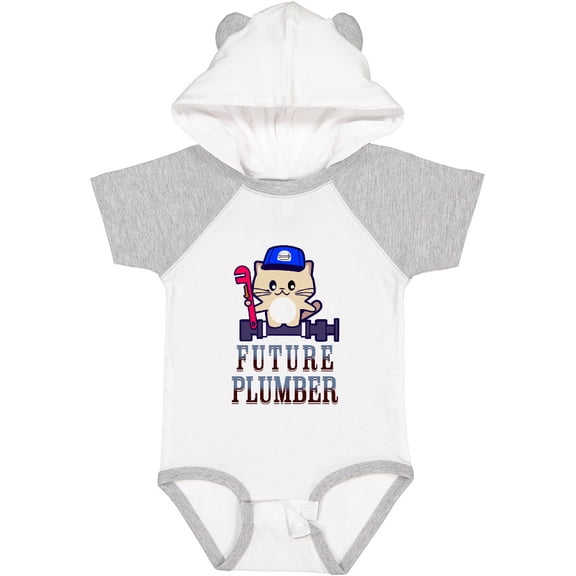 Inktastic Future Plumber Baby Boy Boys Baby Bodysuit