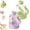 Green+purple, variant on Multifunctional Transparent Water Bottle Ice Maker with ice Tray, 2026 New 2 in 1 Ice Cube Water Bottle with Handle, Portable Ices Ball Maker Iced Cup for Outdoor Travel Gym Home (Purple)