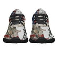 thumbnail image 5 of Veteran Jesus ChriStKneeling For The Cross Memorial Honoring Fallen Soldiers Veterans Shoes Sneakers Black Size 9.5, 5 of 7