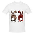 thumbnail image 4 of Bingfone Cute Bunny Men'S Loose Fit Short-Sleeve Pocket T-Shirt, 4 of 7